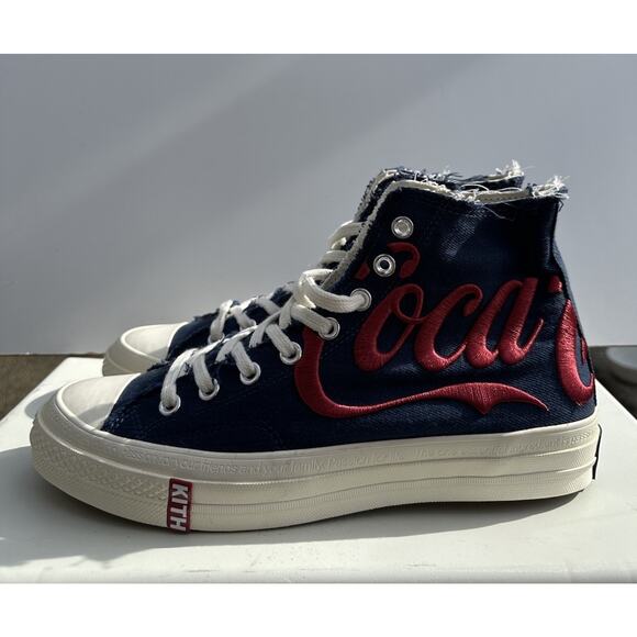 Converse x Kith x Coca-Cola Chuck 70 Hi Sneakers Men’s Size 9 Sample Shoes main image 9
